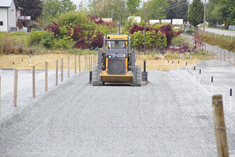 Driveway Pavement Grindings in Landscaping